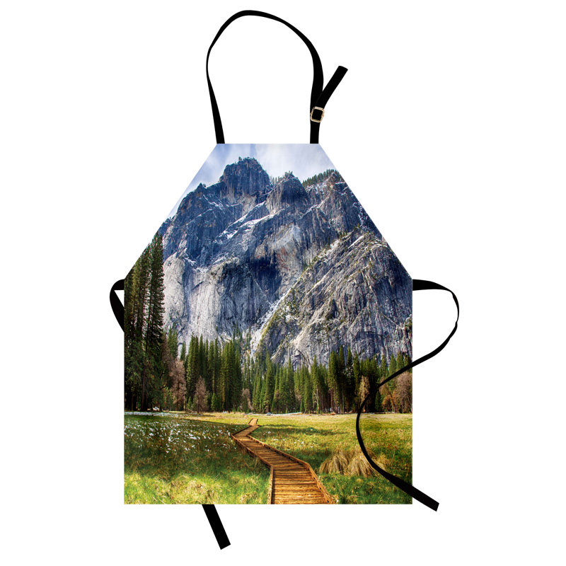 No Pattern Bib Apron