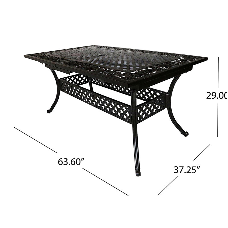 PHOENIX EXPANDABLE DINING TABLE