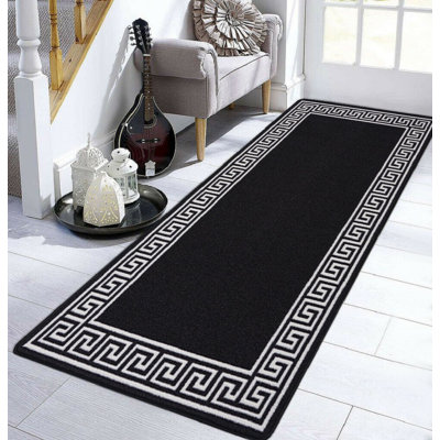 Jaqueline Non-Slip Abstract Doormat