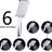 High Handheld Shower Head In - 6 Spray Patterns, Smart Mounting Square Design Options, Switch Setting, Easy Installation