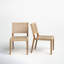 Alani Side Chair in Natural Brown
