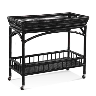 Britz Rattan Bar Cart