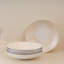 Assiette creuse profonde en porcelaine Paros-Sand Premium Coupe