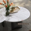 Table basse italienne ronde en marbre-344491831