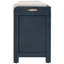 Banc de rangement avec panier amovible et 2 tiroirs, entièrement assemblé