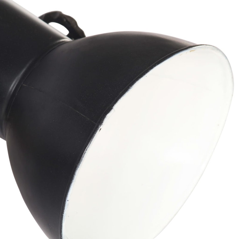 Julie Industrial Wall Lamp, Brown, Black