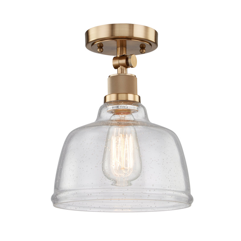 Haltwhistle Glass Semi Flush Mount