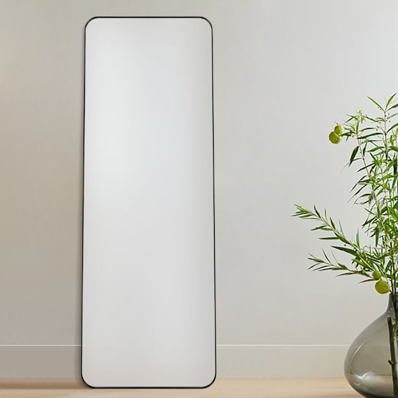 Miroir de salle de bain Kengston, Noir mat, 55 po x 20 po