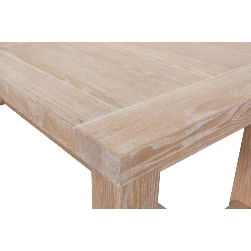 Bauhaus Extendable Oak Solid Wood Dining Table