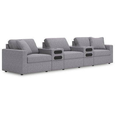 Braintree 5-Piece Sectional With Audio Consoles