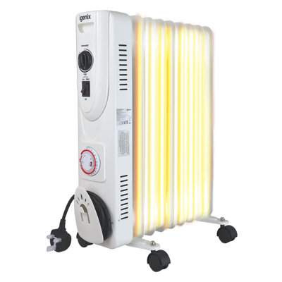 Igenix Oil-radiator heater 2000 W 5118 BTU High Efficiency Radiator Space Heater