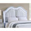 Contemporary Elegant Bed avec banc de pied de lit encastré et rembourré de 1 pièce USB USB