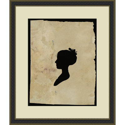 Colonial Silhouette I Print