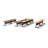 Tables Training Meeting Seminar Classroom 9Pc Beech Folding Industrial Caster Z-Base. Tables Connect.  Modesty Panel, Shelf, Power+Usb Outlet. Fold+Nest For Storage (Seating Not Included).