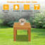 Table d'appoint en bois Brijette