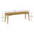 Lacey 48"-64" Solid Wood Bench-719094352-719094365