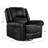 Doniphan Bellflower Polished Microfiber Nailhead Swivel Glider Recliner-1113204443
