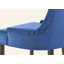 Ensemble de chaises de salle à manger rembourrées en velours avec dossier capitonné, 4 pattes-381398210