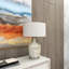 Lampe de table en verre Donagh