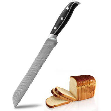 Zhen ZHEN A3O VG-10 Series 3 Layer Forged 8 in. Oak Handle Heavy Duty  Cleaver Bone Chopper Chef Butcher Knife A3O