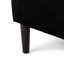 Repose-pieds standard capitonné en velours 26,25 po Ranck-24075190