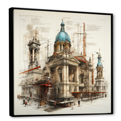 " Analytic Drawing Of A Bank "