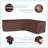 Patio Right-Facing L-Shape Section Cover, 83'' x 104'', Waterproof Anti-UV Dustproof All-weather Patio Furniture Cover-150350038