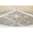 Cilindro 8 - Light Steel Dimmable Drum Chandelier