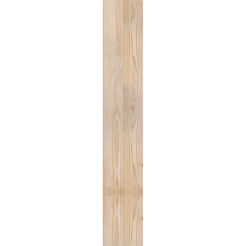 Persienne traditionnelle en bois rustique, Sapin Douglas de 5 1/2 po (lisse), P 28 po x H 34 po