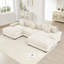Canapé modulaire surdimensionné de 130 po avec conception ergonomique et accoudoirs larges-1215668967