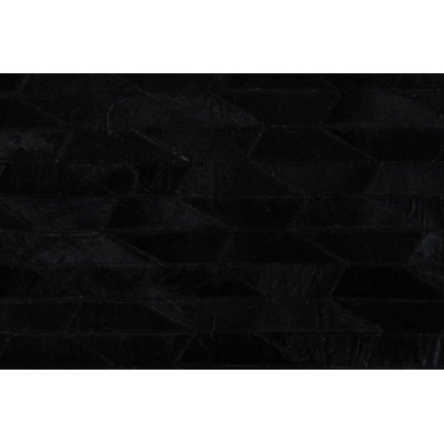 Tapis noir Juliana