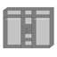 Adelaida 6 Door Manufactured Wood Wardrobe-86596056-86596055
