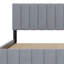 Lit plateforme tapissier avec 2 tiroirs et lit gigogne-846818761