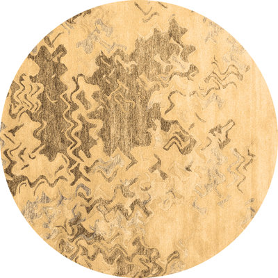 Washable Abstract Indoor Rug