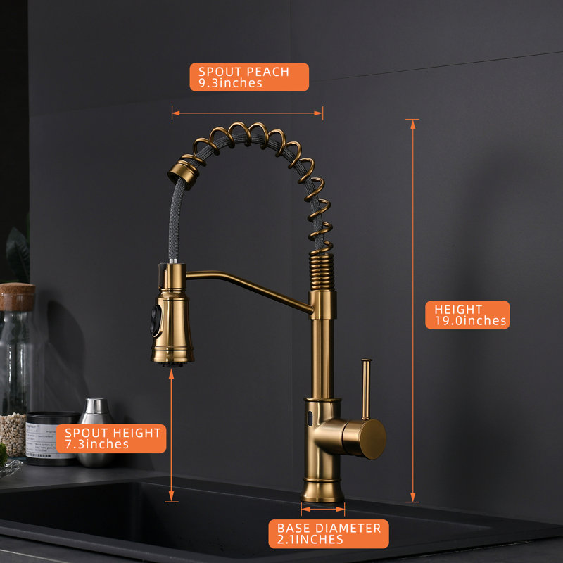 Robinet de cuisine intelligent Touchless