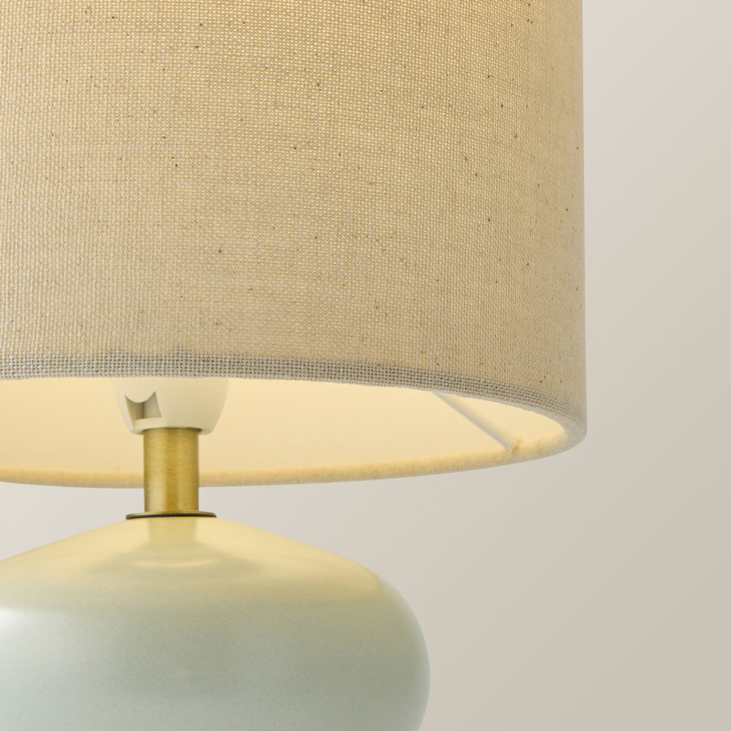 Ceramic Table Lamp, Blue