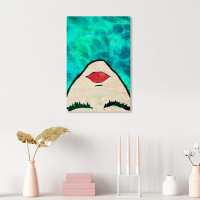 " Water Coveted Aqua " Painting Print
