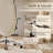 Genuine Leather Executive Chair, Swivel Ergonomic Office Chair, Desk Chair with Tilt Reclining, Alu-644459500