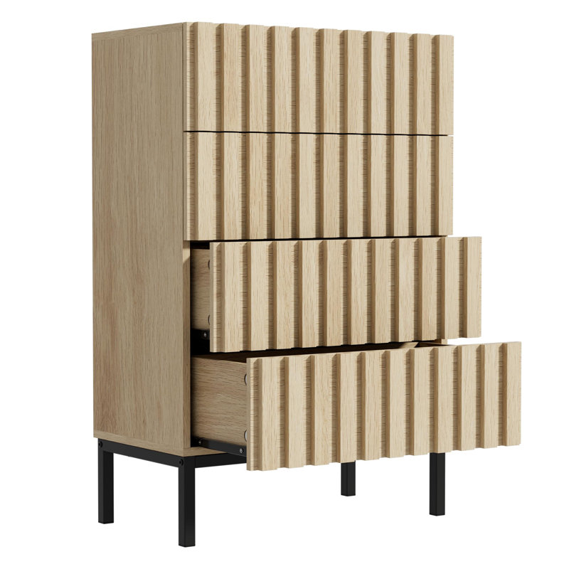 60 cm W Chest of 4 Drawers