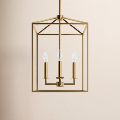 Ellis 4 - Light Dimmable Lantern Chandelier