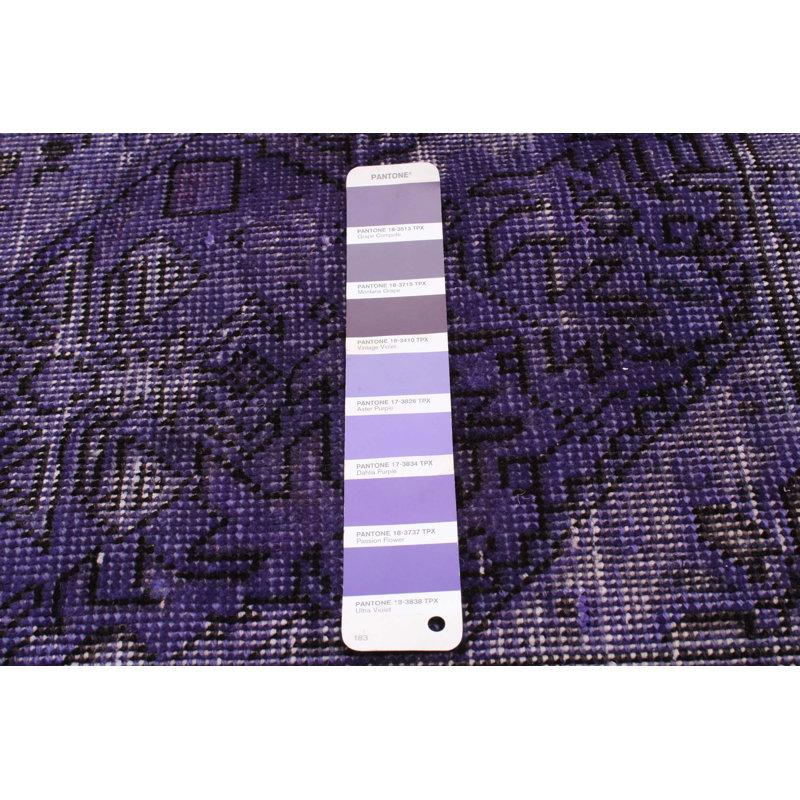 Tapis unique en laine noué à la main 7 pi 8 po x 10 pi 6 po nouvel âge Strathmore One-of-a-Kind