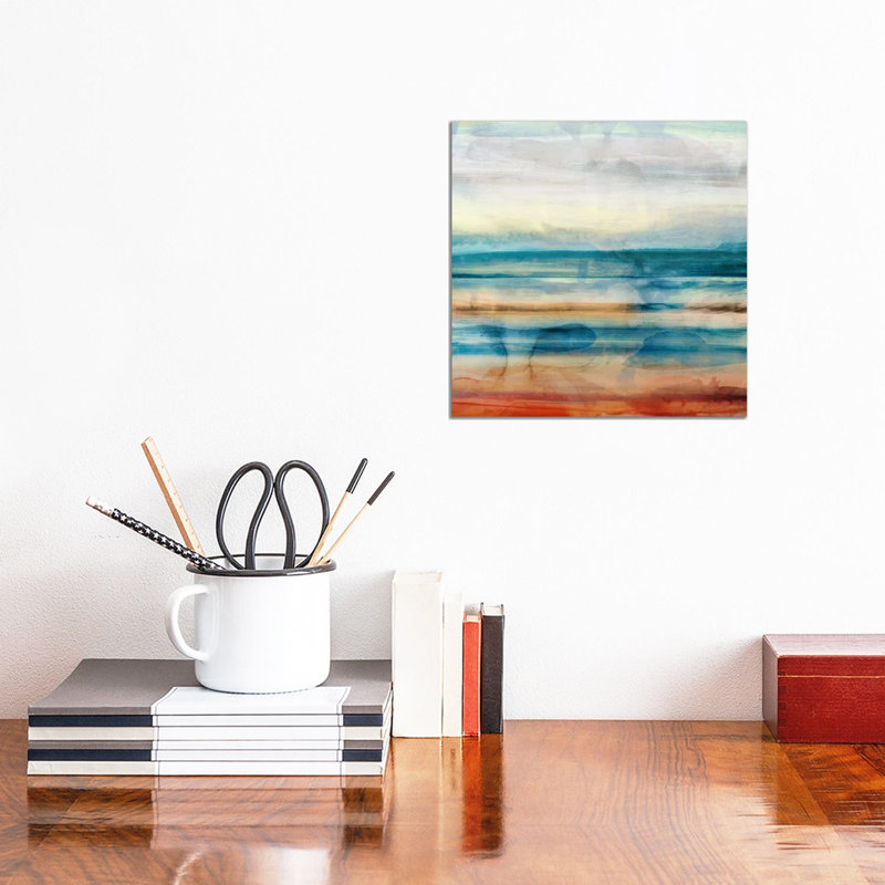 Crossing by Edward Selkirk - Wrapped Canvas Painting, 30.48 cm H x 30.48 cm W