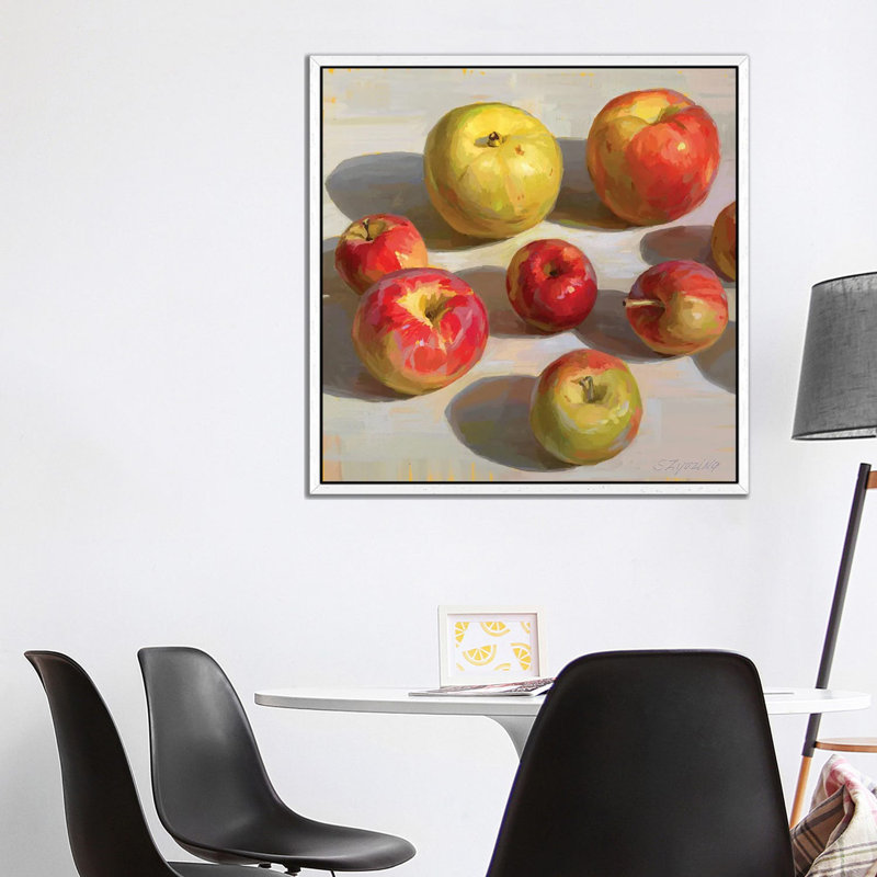 100 Shades Of Autumn by Svetlana Zyuzina - Gallery-Wrapped Canvas Giclée on Canvas, White Framed, 93.98 cm H x 93.98 cm W