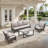 Bobra Outdoor Courtyard Handmade Rattan Conversation Set With Coffee Table-653596212