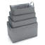 WFX Utility Aerie Fabric Decorative Basket-38038746-38038753