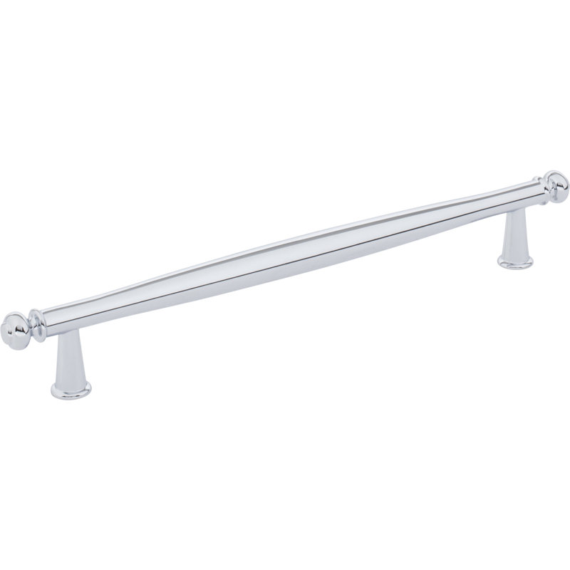 Coddington Bar Pull, Polished Chrome, 7 9/16" Center To Center