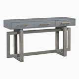 Elegant Console Table with Three Drawers