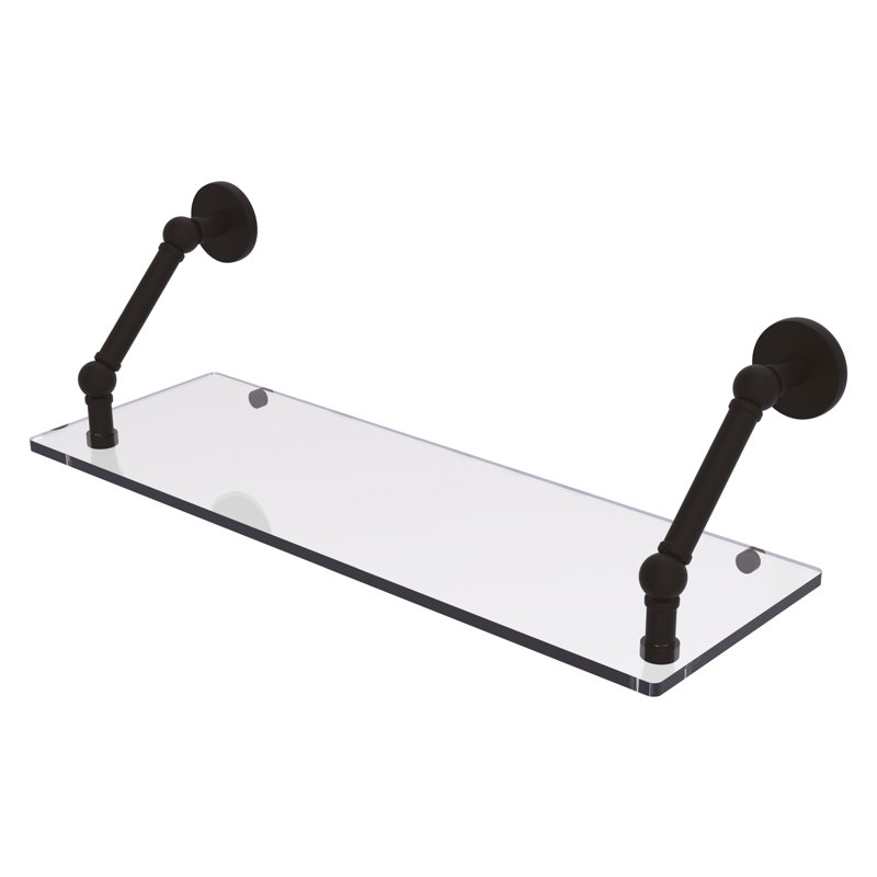 Dalston Bracket Shelf, Oil Rubbed Bronze, 8" H x 24" W x 8'" D