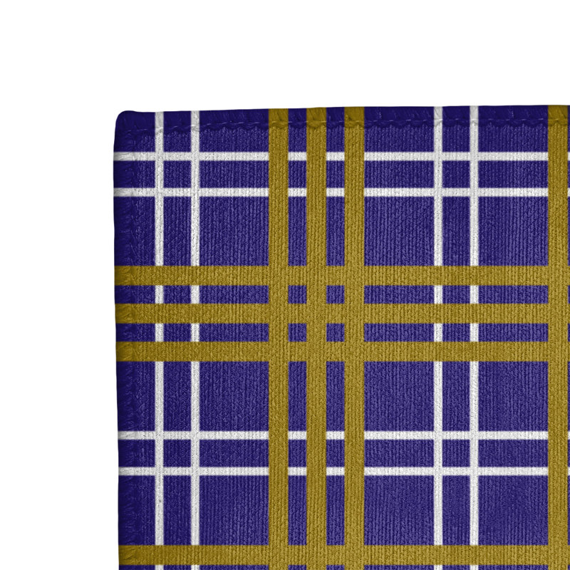 Plaid Indoor Rug, Rectangle 3' x 5'