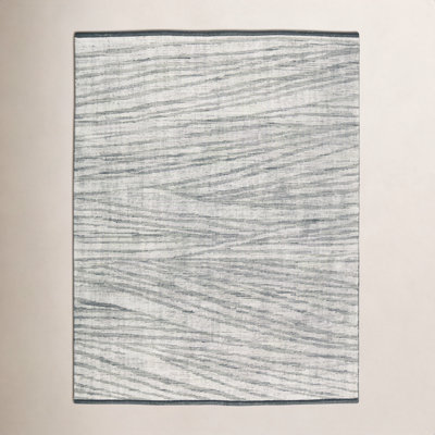 Westergard Ivory Gray Hand-Knotted Wool Rug